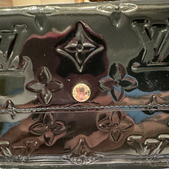 RARE Emerald Green Vernis Louis Vuitton Sara Wallet - Picture 3 of 13